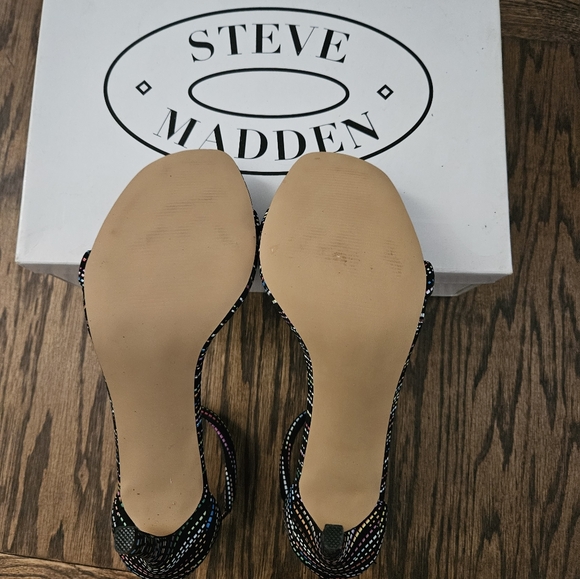 STEVE MADDEN FANCIER MULTI COLOR SIZE 10 - Picture 6 of 7